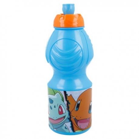 BORRACCIA SPORT POKEMON 400ml in plastica riutilizzabile