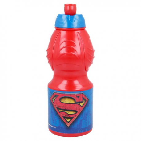 BORRACCIA SPORT SUPERMAN 400ml in plastica riutilizzabile
