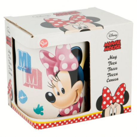 TAZZA MINNIE SUMMER CRASH 325ml in ceramica