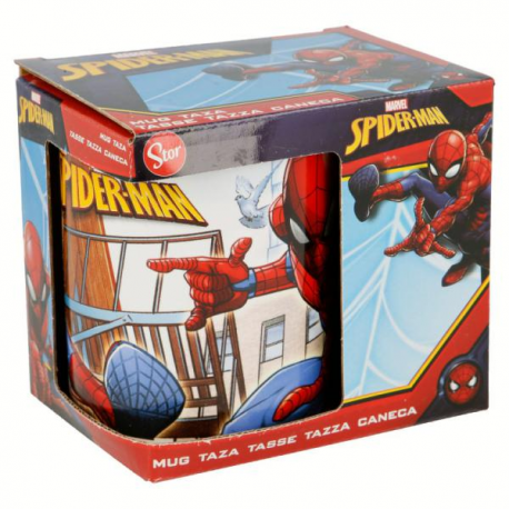 TAZZA SPIDERMAN 325ml in ceramica