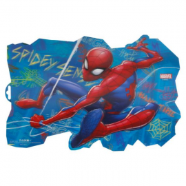 TOVAGLIETTA SPIDERMAN GRAFFITI in plastica riutilizzabile