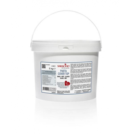PASTA DI ZUCCHERO Saracino COVER BIANCA - Da copertura 5 kg