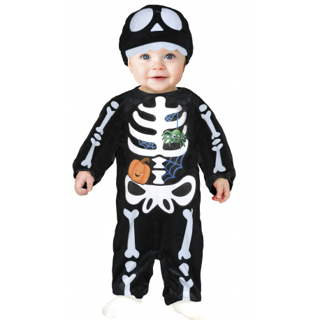 COSTUME SCHELETRO BOO, BAMBINO, 18 - 24 MESI