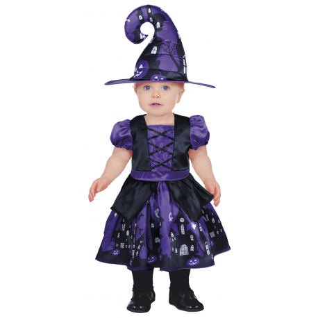 STREGA VIOLA, bambino 2-3 anni