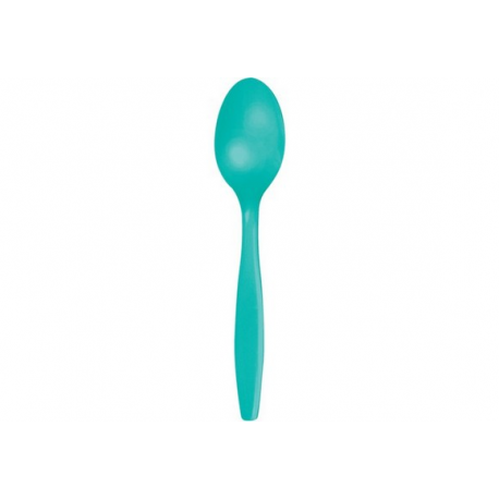CUCCHIAI IN PLASTICA TIFFANY ACCESO 24 PZ. (riutilizzabili)