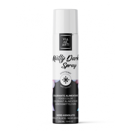 Matty spray alimentare - NERO ASSOLUTO 250ml