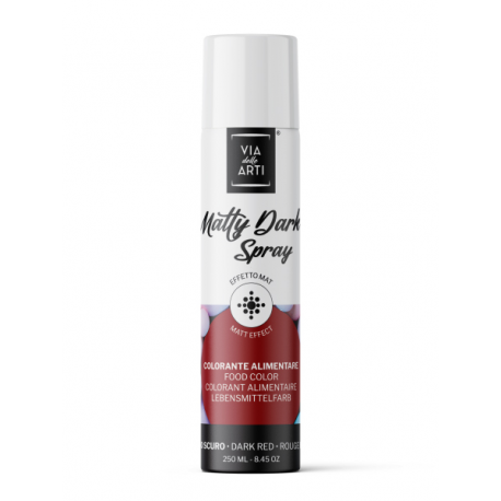 Matty spray alimentare - ROSSO SCURO 250ml