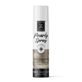Pearly spray alimentare - ARGENTO PERLATO 250ml professionale
