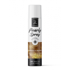 Pearly spray alimentare - ORO PERLATO 250ml professionale