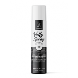 Velly Spray alimentare - NERO 250ml (Spray effetto velluto)