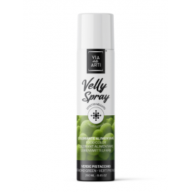 Velly Spray alimentare - VERDE PISTACCHIO 250ml (Spray effetto velluto)