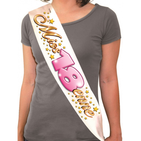 FASCIA \\"MISS 18ENNE\\"