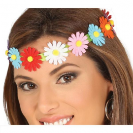 CERCHIETTO PER TESTA - FIORI MULICOLORE