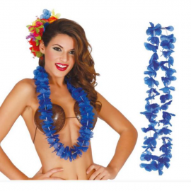 COLLANA HAWAIANA BLU