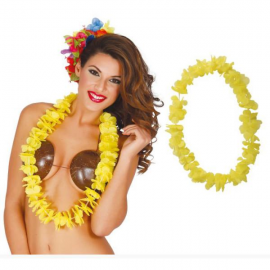 COLLANA HAWAIANA GIALLA