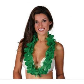 COLLANA HAWAIANA VERDE SCURO