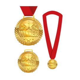 MEDAGLIA \\"WINNER\\" 18cm