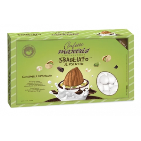 CONFETTI \\"SBAGLIATO\\" AL PISTACCHIO CON GRANELLA DI PISTACCHIO KG.1 - Maxtris