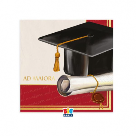 TOVAGLIOLINI LAUREA \\"AD MAIORA\\" 25x25 - 16 pezzi