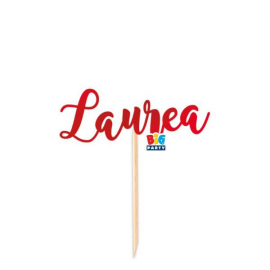 MINI CAKE TOPPER LAUREA