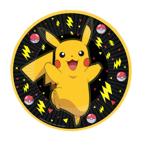 PIATTI POKEMON \\"PIKACHU\\" CM.23 PZ.8