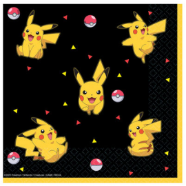 TOVAGLIOLI POKEMON \\"PIKACHU\\" 2 VELI 33X33 PZ.16