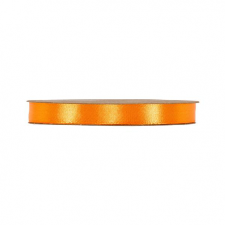 NASTRO DOPPIO RASO 10 mm x 50 mt - ARANCIONE