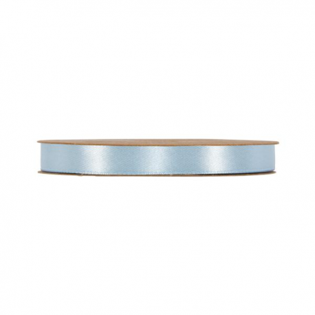 NASTRO DOPPIO RASO 10 mm x 50 mt - AZZURRO