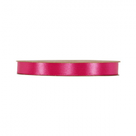NASTRO DOPPIO RASO 10 mm x 50 mt - FUXIA
