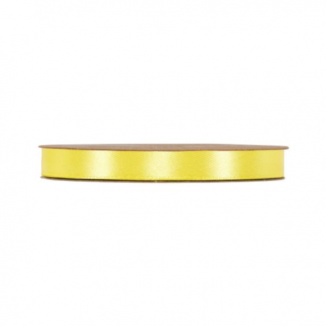 NASTRO DOPPIO RASO 10 mm x 50 mt - GIALLO