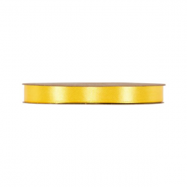 NASTRO DOPPIO RASO 10 mm x 50 mt - GIALLO INTENSO