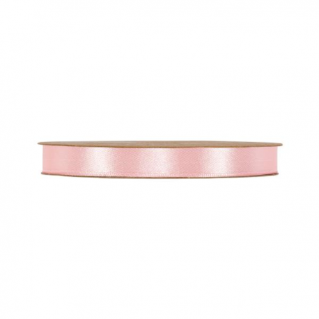 NASTRO DOPPIO RASO 10 mm x 50 mt - ROSA