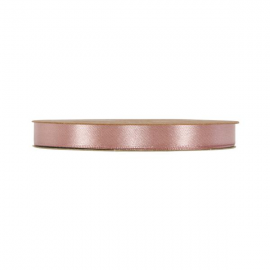 NASTRO DOPPIO RASO 10 mm x 50 mt - ROSA ANTICO