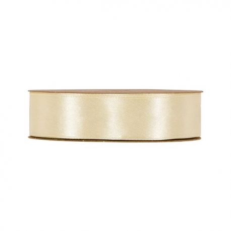 NASTRO DOPPIO RASO 25 mm x 50 mt - AVORIO