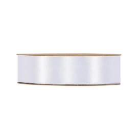 NASTRO DOPPIO RASO 25 mm x 50 mt - BIANCO