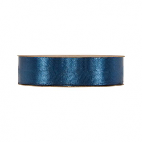 NASTRO DOPPIO RASO 25 mm x 50 mt - BLU