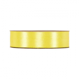 NASTRO DOPPIO RASO 25 mm x 50 mt - GIALLO