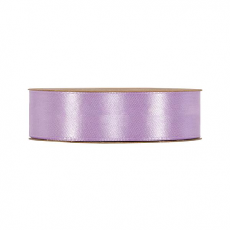 NASTRO DOPPIO RASO 25 mm x 50 mt - LILLA