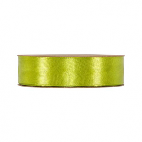 NASTRO DOPPIO RASO 25 mm x 50 mt - VERDE BRILLANTE
