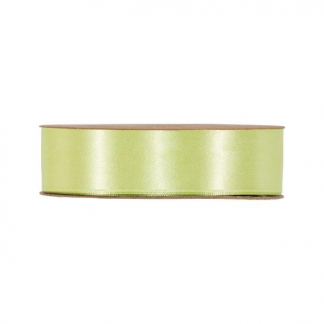NASTRO DOPPIO RASO 25 mm x 50 mt - VERDE CHIARO