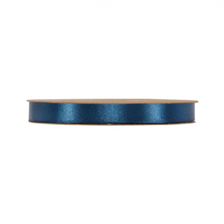 NASTRO DOPPIO RASO 6 mm x 50 mt - BLU