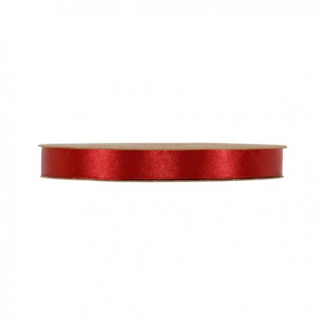 NASTRO DOPPIO RASO 6 mm x 50 mt - BORDEAUX