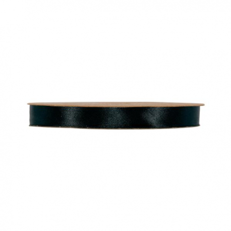 NASTRO DOPPIO RASO 6 mm x 50 mt - NERO