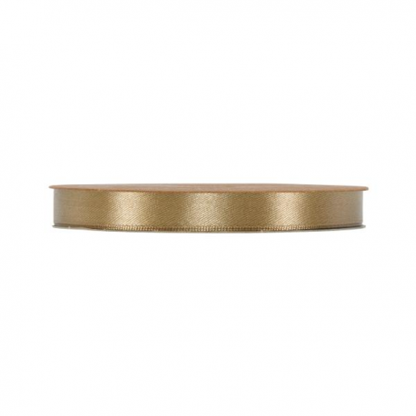 NASTRO DOPPIO RASO 6 mm x 50 mt - NOCCIOLA