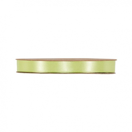 NASTRO DOPPIO RASO 6 mm x 50 mt - VERDE CHIARO