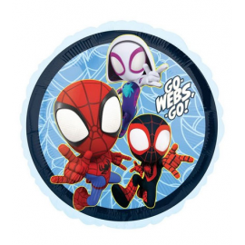 PALLONCINO SPIDEY FOIL STANDARD ø 45cm.