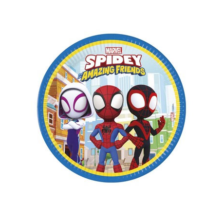 PIATTINI SPIDEY CM.20 PZ.8 (Spidey e i sui fantastici amici)