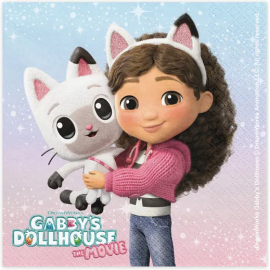 TOVAGLIOLI GABBY'S 2 VELI 33x33cm PZ.20 (Gabby's Dollhouse)