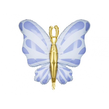 PALLONCINO MYLAR FARFALLA BLU - 69x69cm
