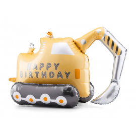 PALLONCINO MYLAR RUSPA SCAVATRICE - 76,5x49cm (gonfiabile solo ad aria)